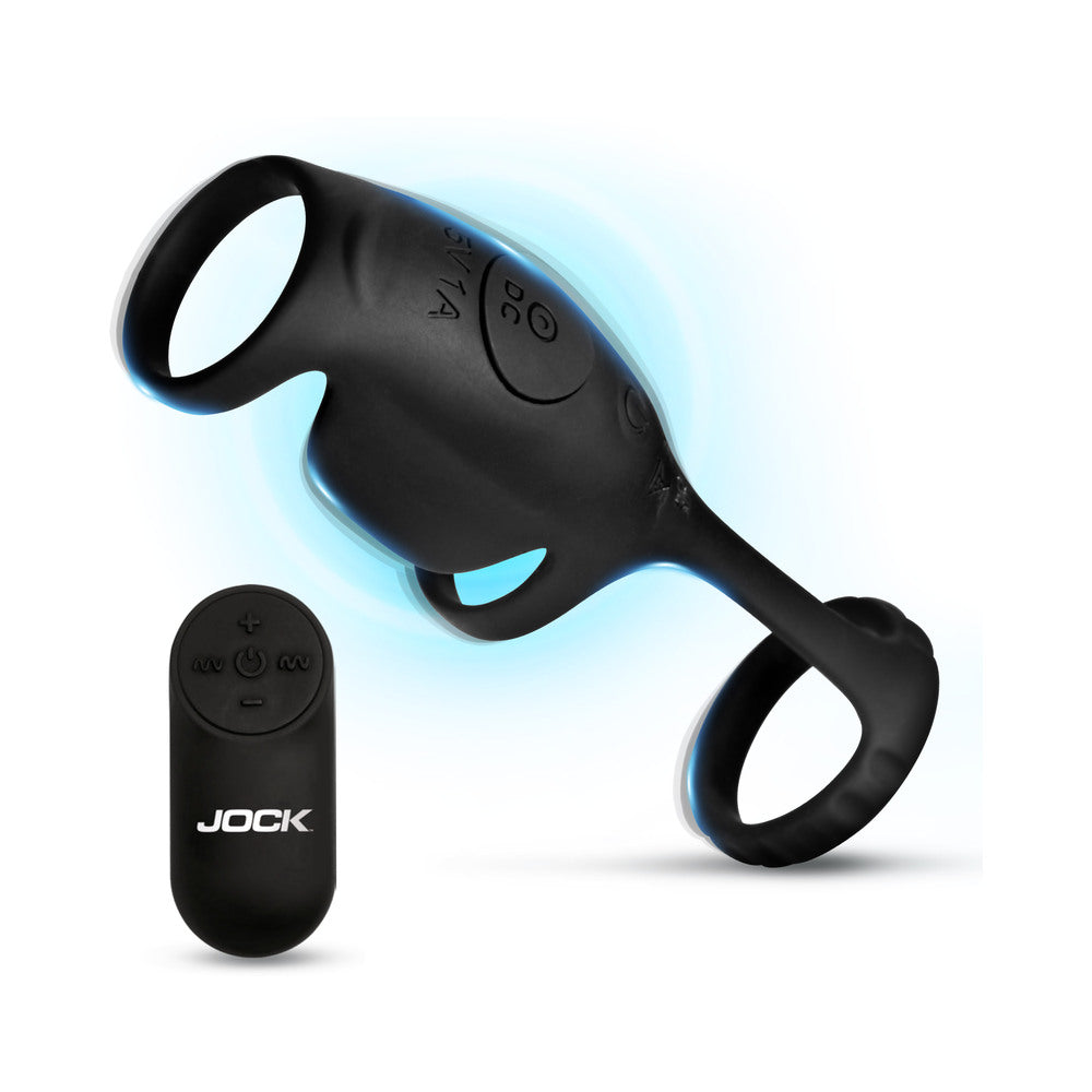 JOCK Enhancers Blitz Vibrating Penis Sleeve C-Ring with Remote