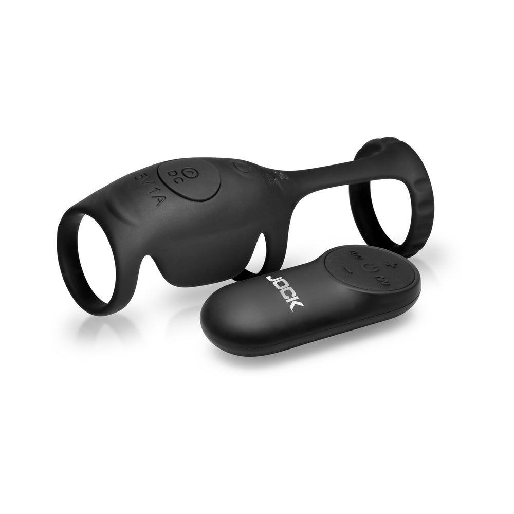 JOCK Enhancers Blitz Vibrating Penis Sleeve C-Ring with Remote