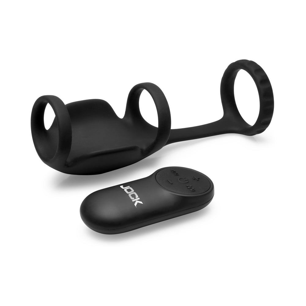 JOCK Enhancers Blitz Vibrating Penis Sleeve C-Ring with Remote