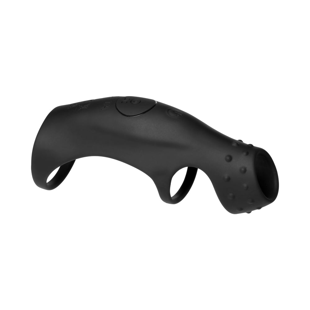 JOCK Enhancers Rush Vibrating Penis Sleeve C-Ring with Remote
