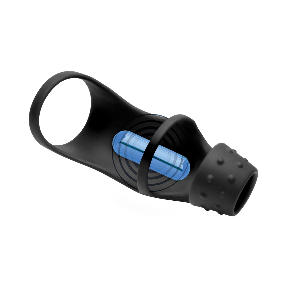 JOCK Enhancers Rush Vibrating Penis Sleeve C-Ring with Remote