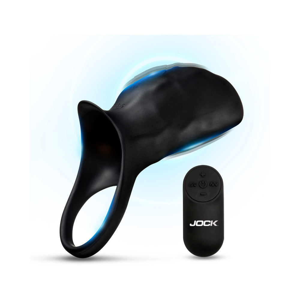 JOCK Enhancers Surge Vibrating Penis Sleeve C-Ring with Remote