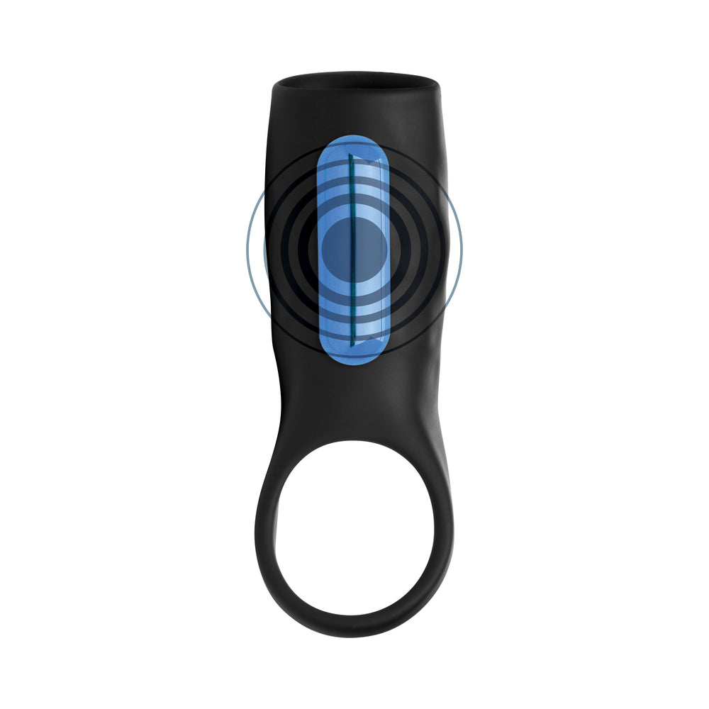 JOCK Enhancers Surge Vibrating Penis Sleeve C-Ring with Remote