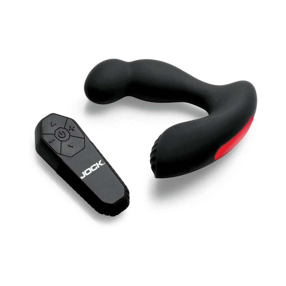 JOCK Enhancers P-Force Milking Silicone Prostate Vibrator with Remote