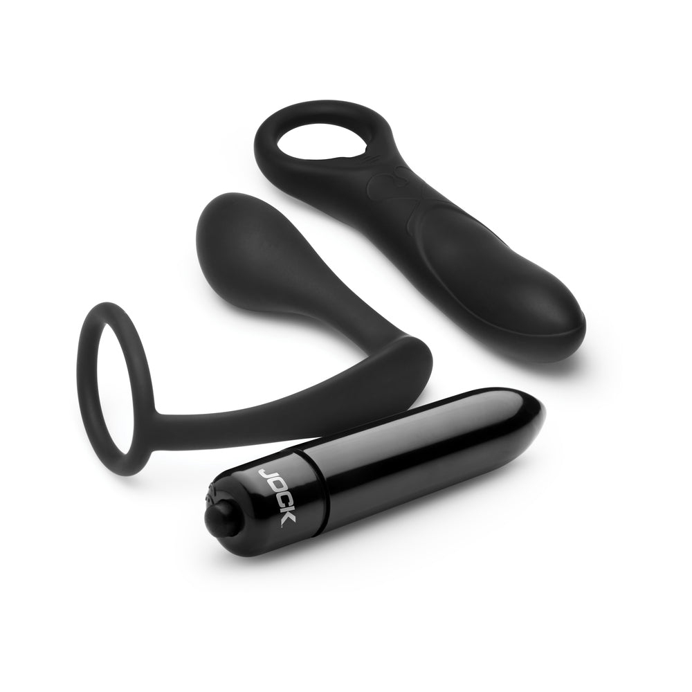 JOCK Enhancers P-Spotter Silicone Prostate Vibrator Set