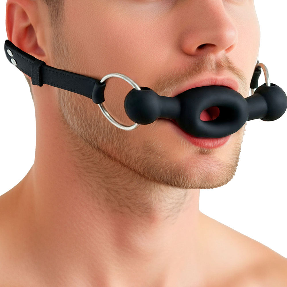 Master Series Forced Silicone Feeding Gag