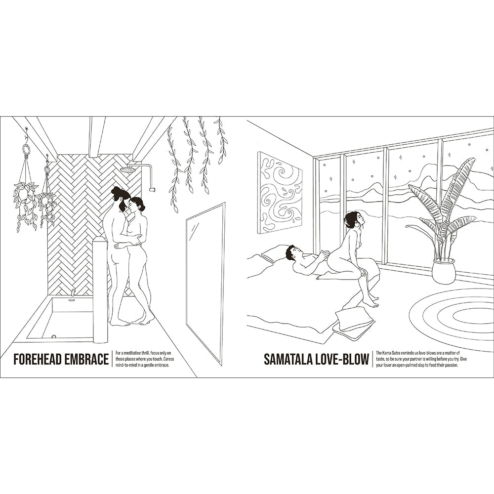 The Kama Sutra Coloring Book: For Maximum Pleasure and Relaxation