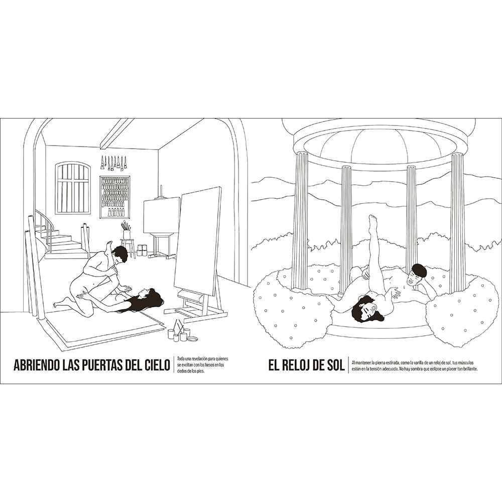 Kama Sutra Coloring Book: Libro para colorear (Spanish Edition)