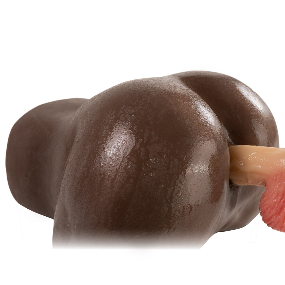 Camtoyz Raw Torso Naysa Piel Oscura Chocolate