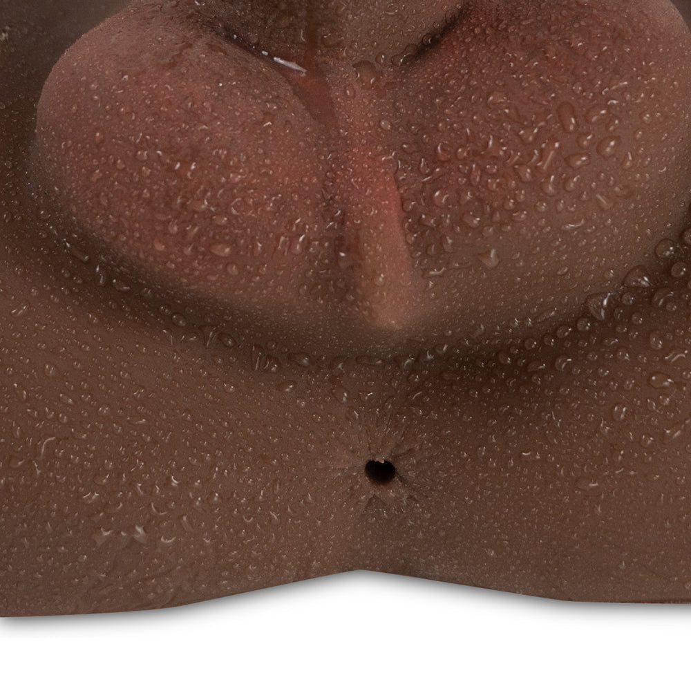 Camtoyz Raw Torso Transexual Rupol Piel Oscura Chocolate