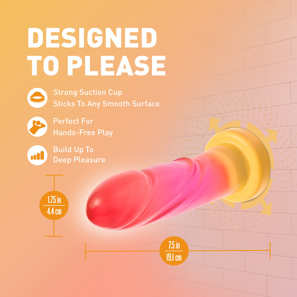 Avant Handcrafted Artisan Dildo Sunburst