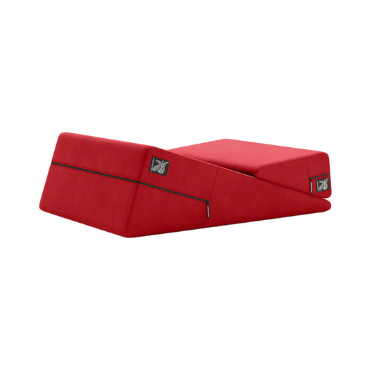 Liberator Wedge & Ramp Sex Combo Original Size Décor Velvet Red - product photo