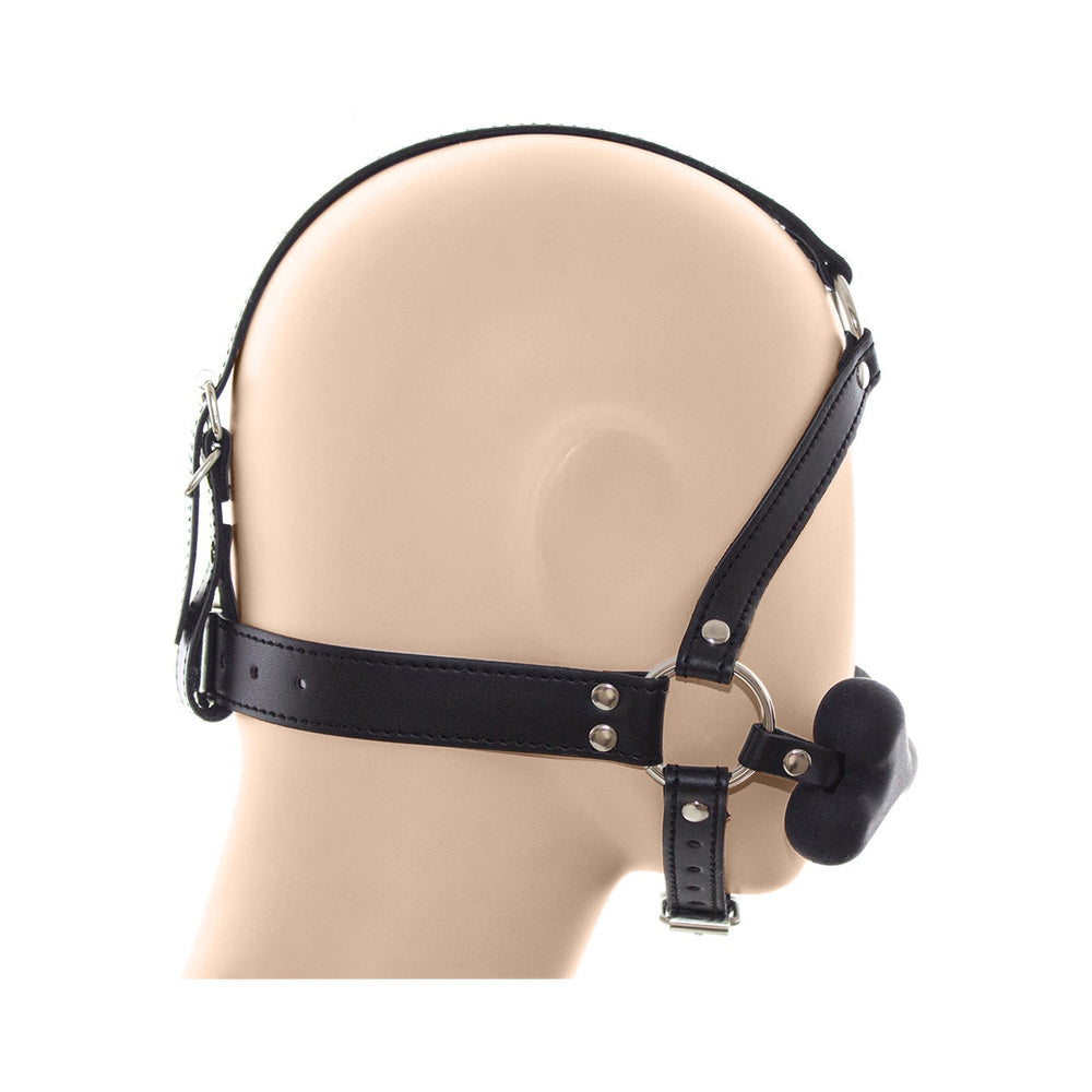 Ple''sur Face Harness Dog Bone Gag