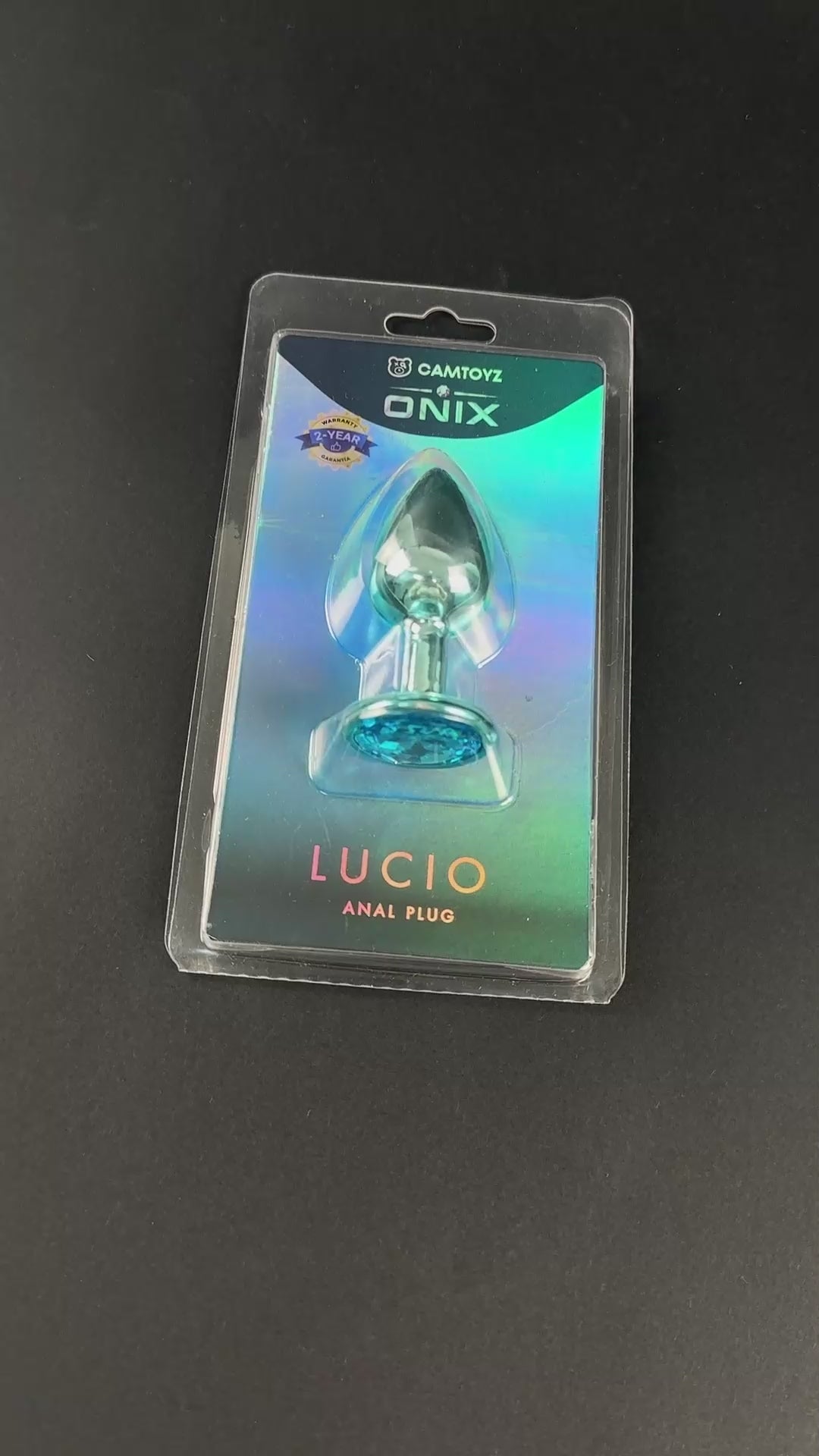 Camtoyz Onix Lucio Anal Plug Blue