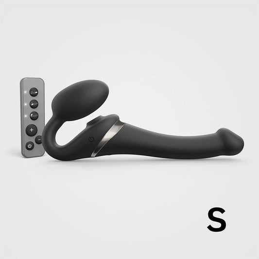 Strap-On-Me Multi Orgasm Bendable Strapless Strap-On Black Small - product photo