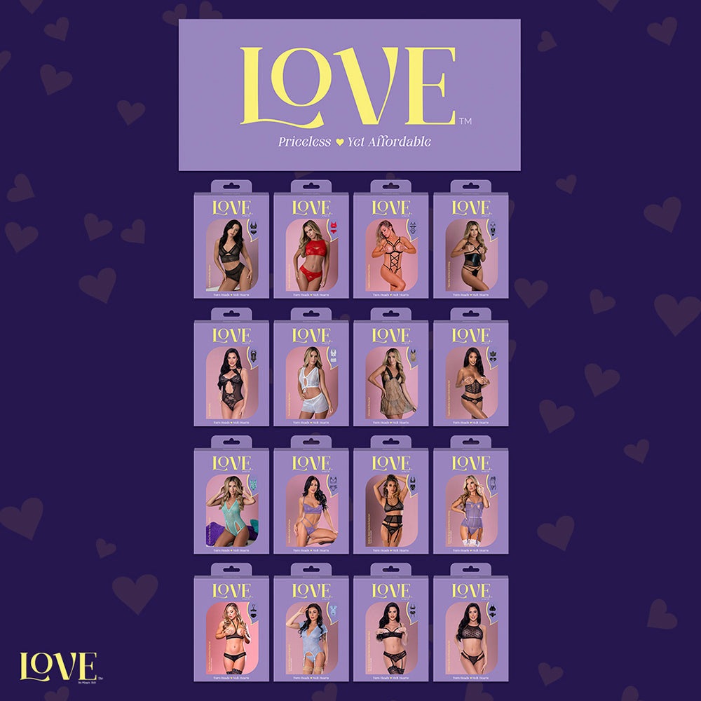 Magic Silk Love Assorted 16-Style Planogram (96 pcs)