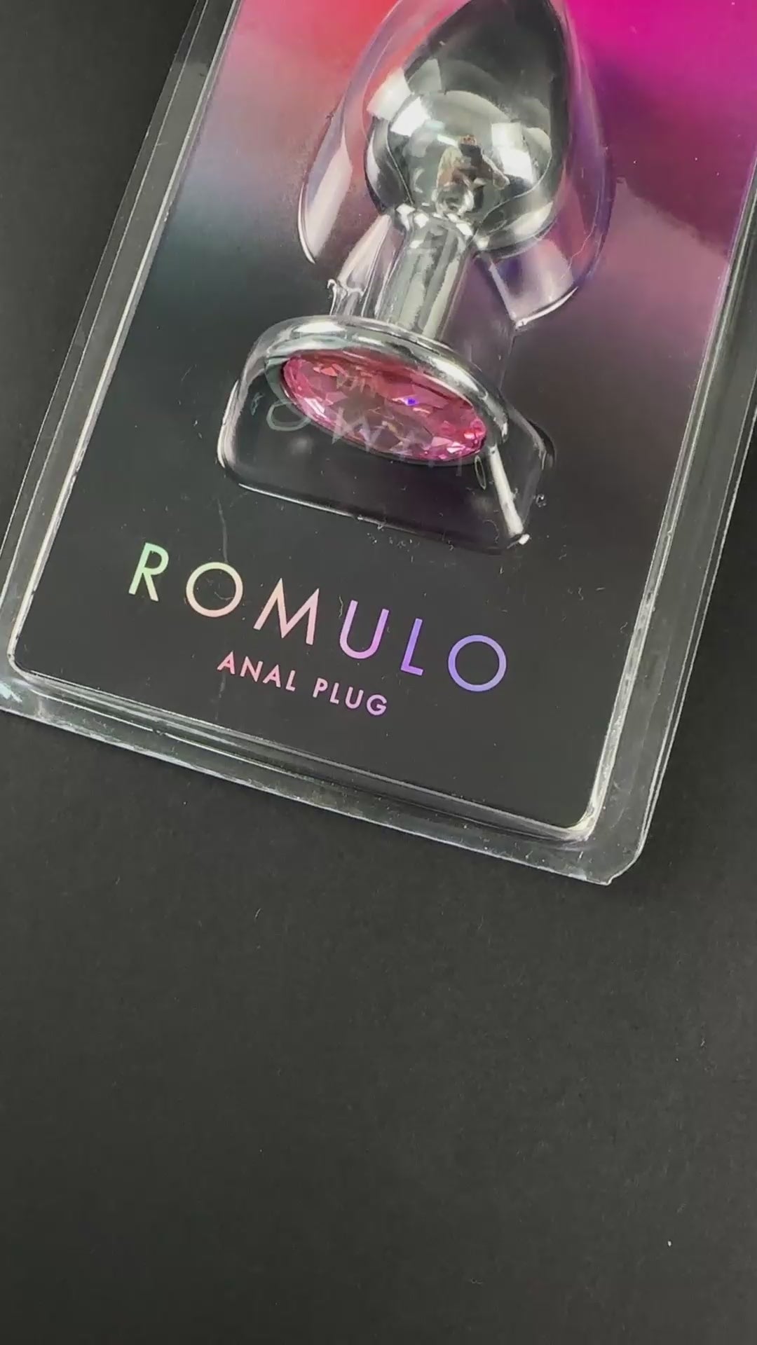 Camtoyz Silver Anal Plug Romulo