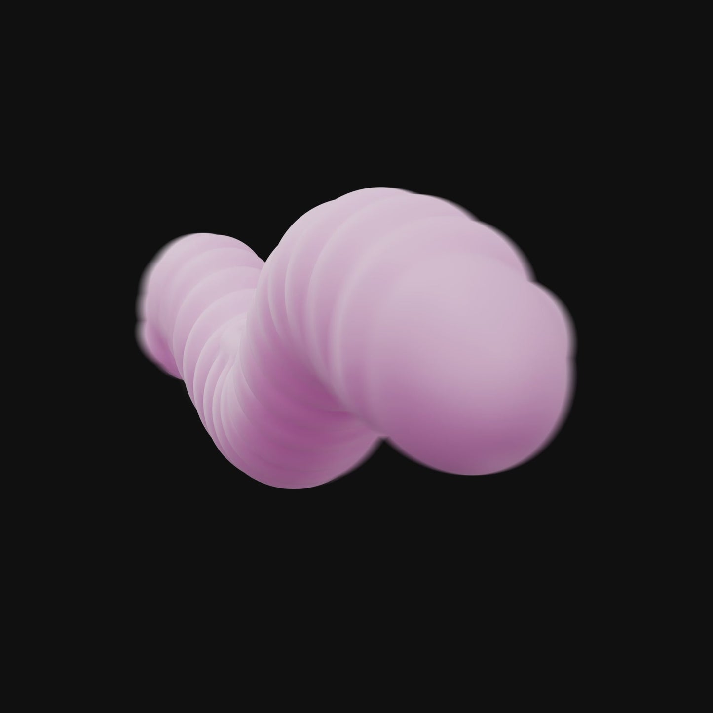 Tentra Cor Unicorn Horn Double-Ended Vibrating Dildo Pink