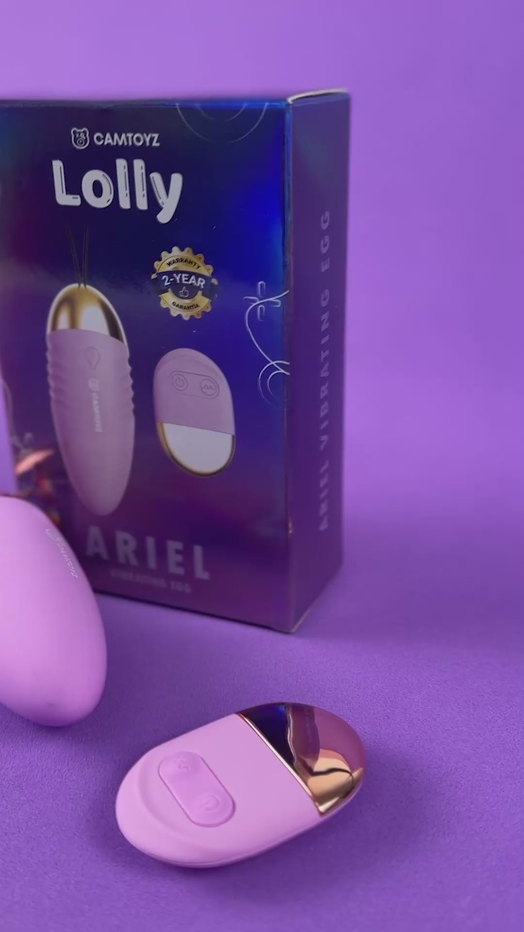 Camtoyz Lolly Ariel Vibrating Egg