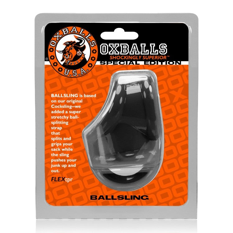 BALLSLING, BALL-SPLIT-SLING - BLACK
