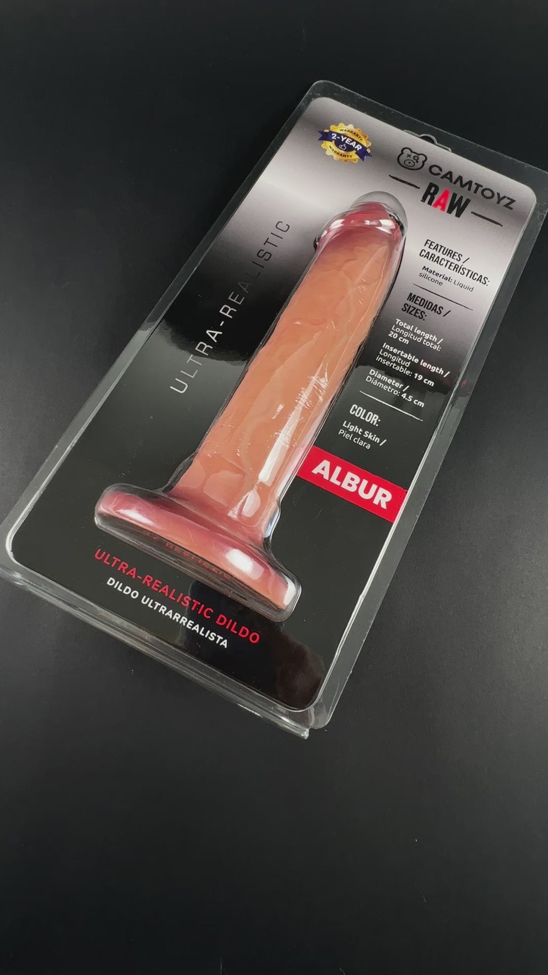 Camtoyz Ultra Realistic Dildo Albur